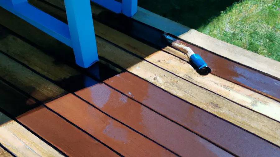 How to stain an old deck including the materials needed, stain options, stain application, after stain care, and best practices to stain an old deck.